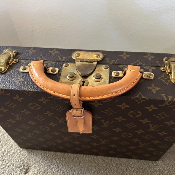 Louis Vuitton Monogram Jewelry Box Case Boite Bijoux - Picture 15 of 16